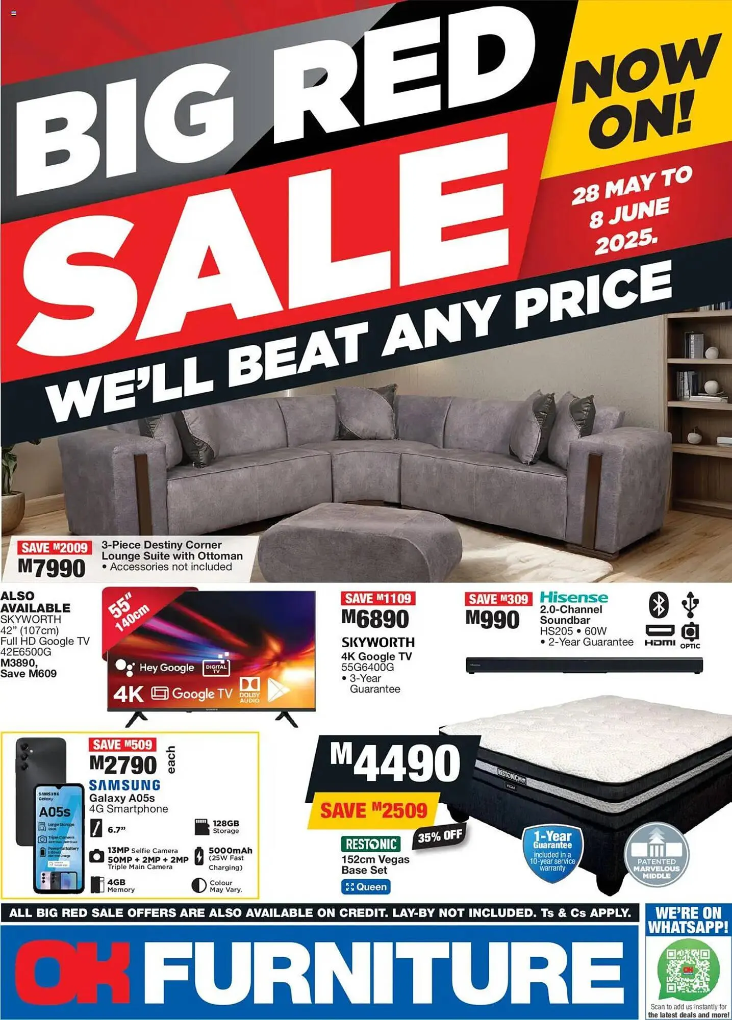 OK Furniture catalogue from 28 May to 8 June 2025 - Catalogue Page 1