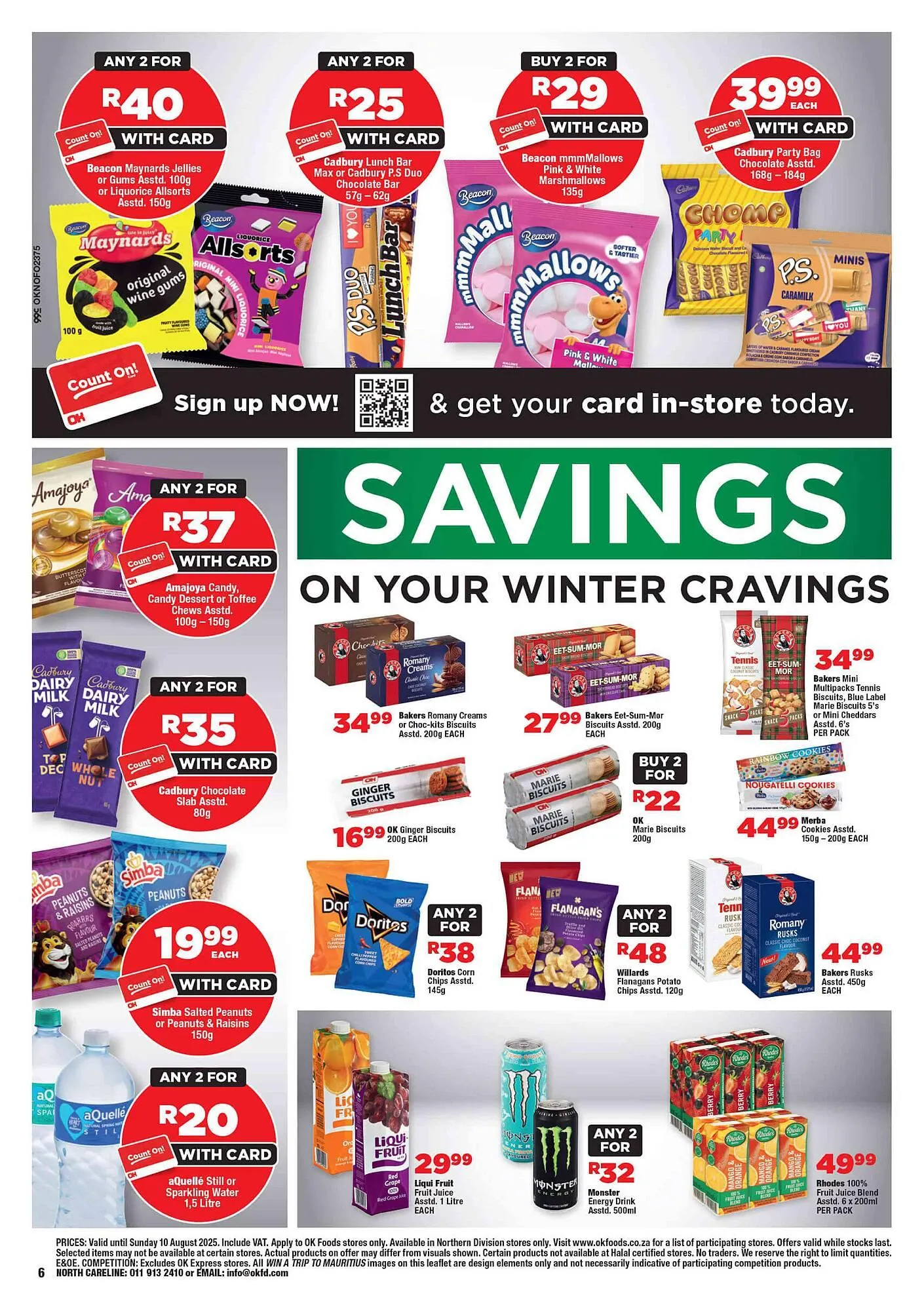 OK Foods catalogue from 23 July to 10 August 2025 - Catalogue Page 6