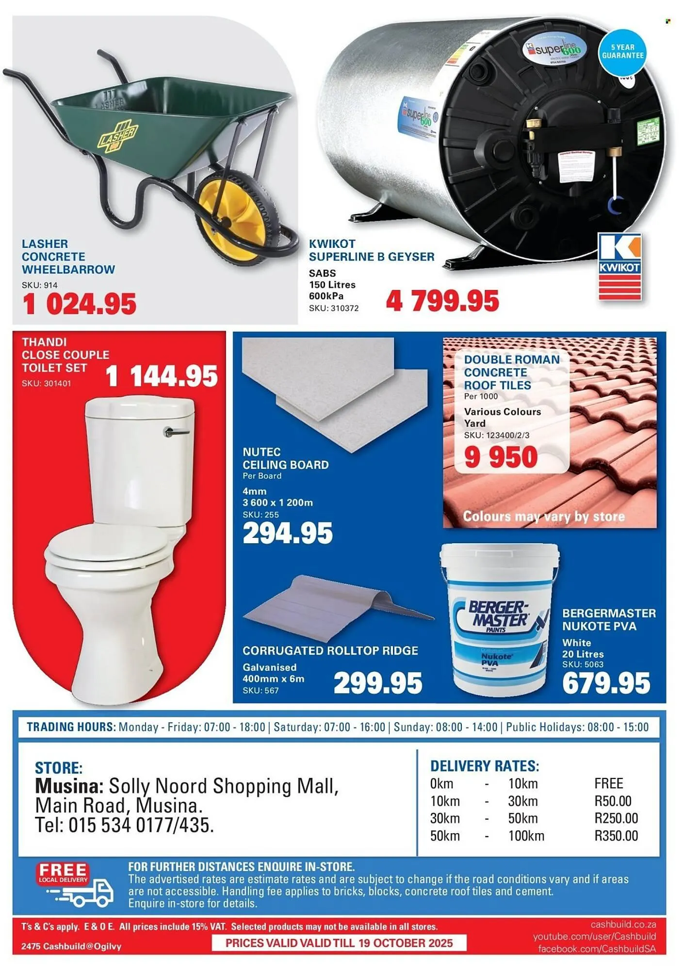 Cashbuild catalogue from 22 September to 19 October 2025 - Catalogue Page 2