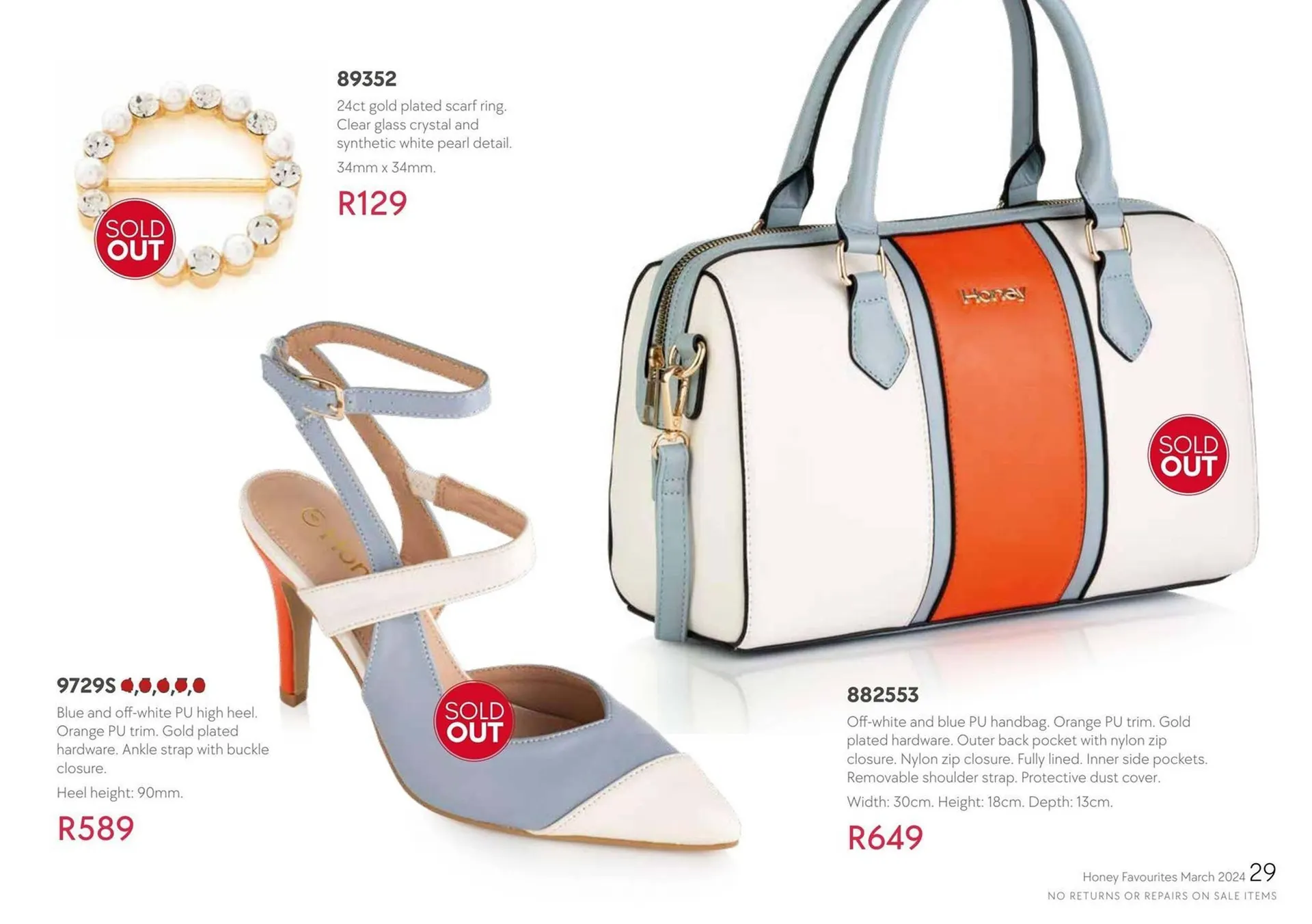 Honey Fashion Accessories catalogue from 29 March to 30 April 2024 - Catalogue Page 24