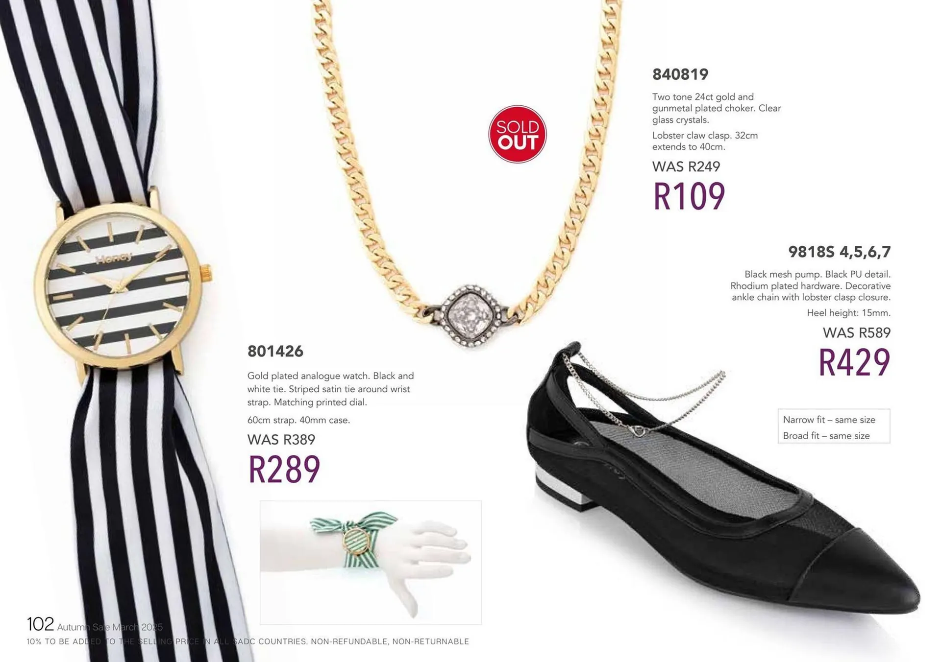 Honey Fashion Accessories catalogue from 6 June to 12 June 2025 - Catalogue Page 104