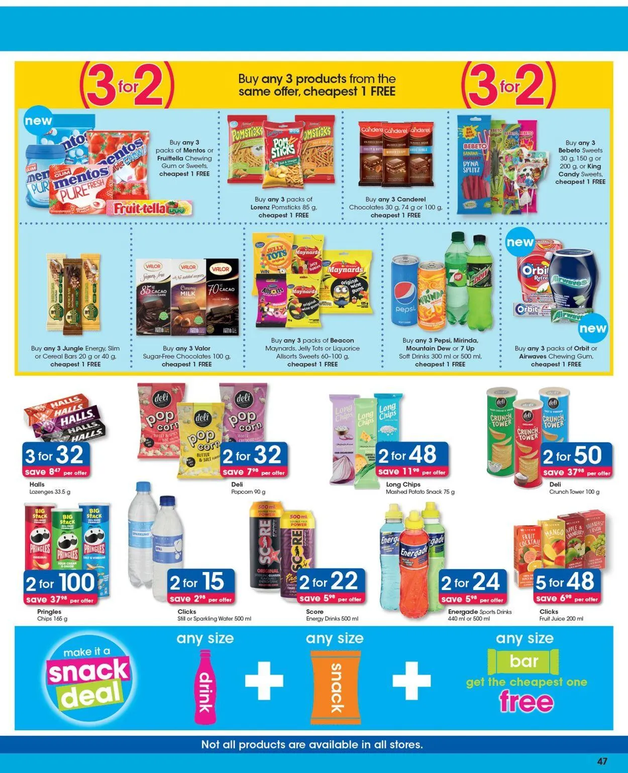 Clicks Current catalogue from 22 January to 5 February 2025 - Catalogue Page 47