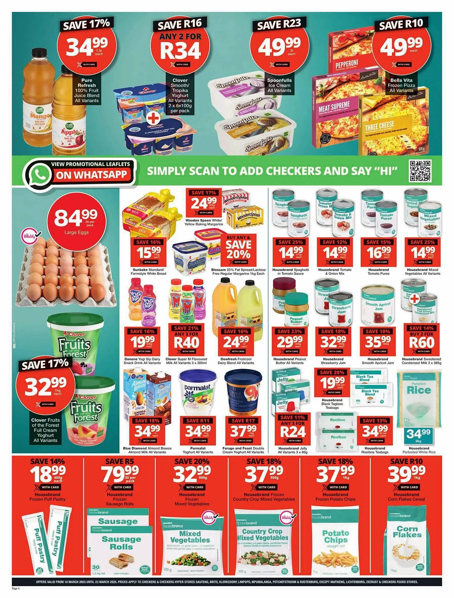 Checkers catalogue from 10 March to 23 March 2025 - Catalogue Page 4