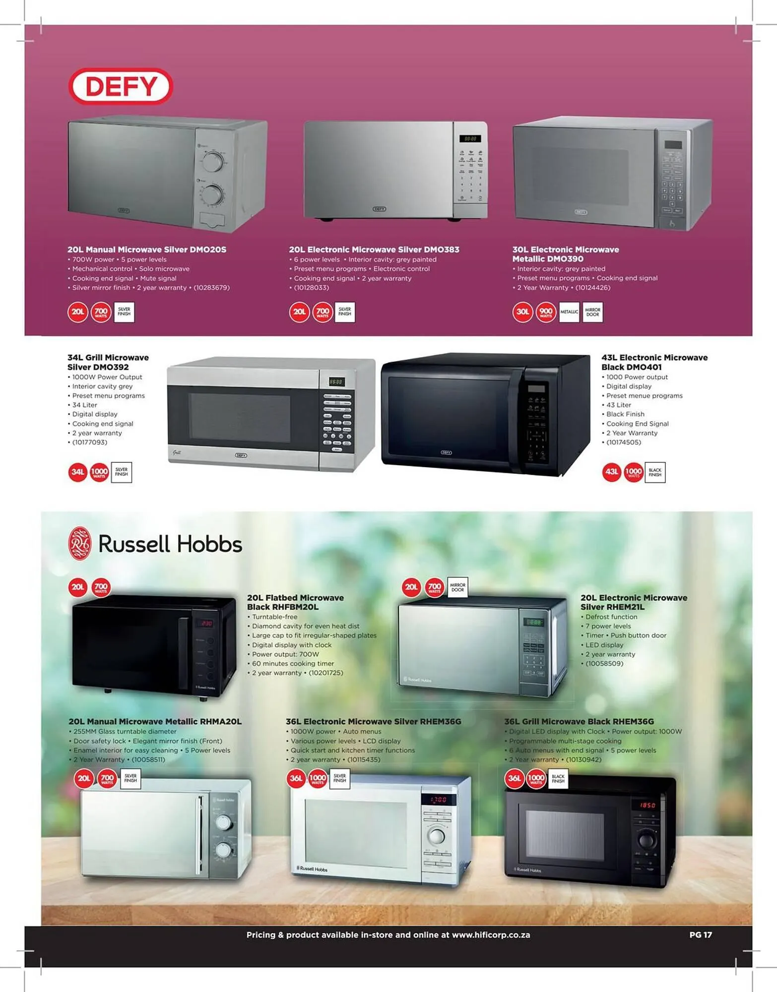 HiFi Corp catalogue from 5 October to 31 December 2024 - Catalogue Page 17