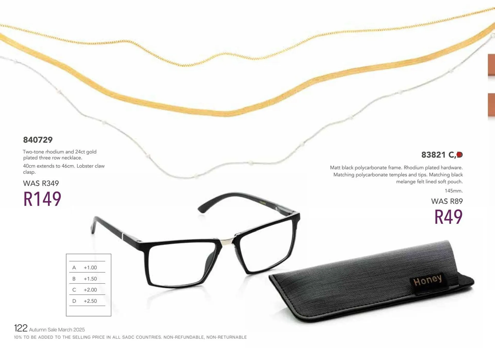 Honey Fashion Accessories catalogue from 6 June to 12 June 2025 - Catalogue Page 124