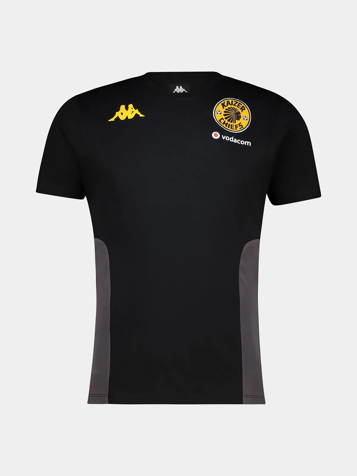 Kappa Mens Kaizer Chiefs Millido Travel Black Tee