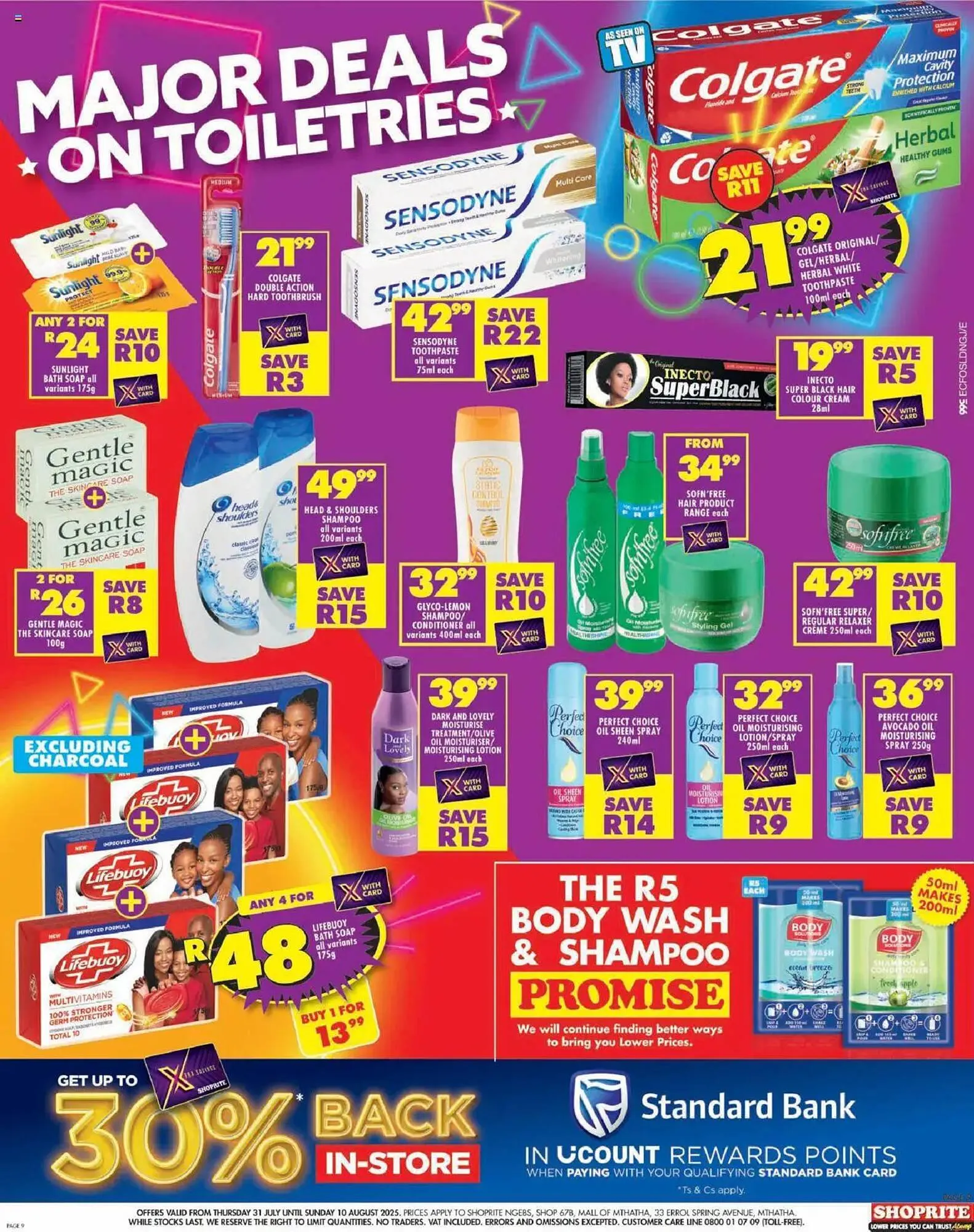 Shoprite catalogue from 31 July to 10 August 2025 - Catalogue Page 9