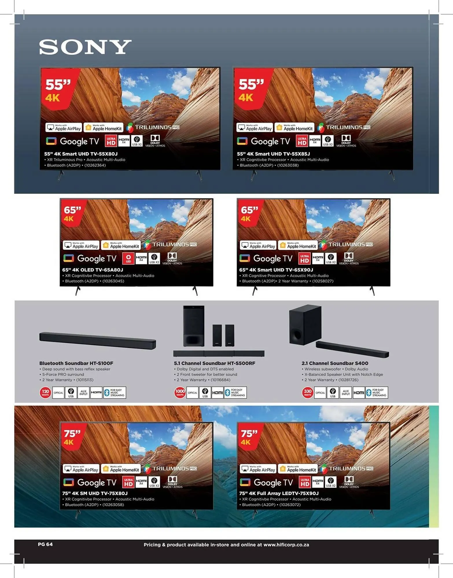 HiFi Corp catalogue from 24 September to 31 October 2025 - Catalogue Page 64