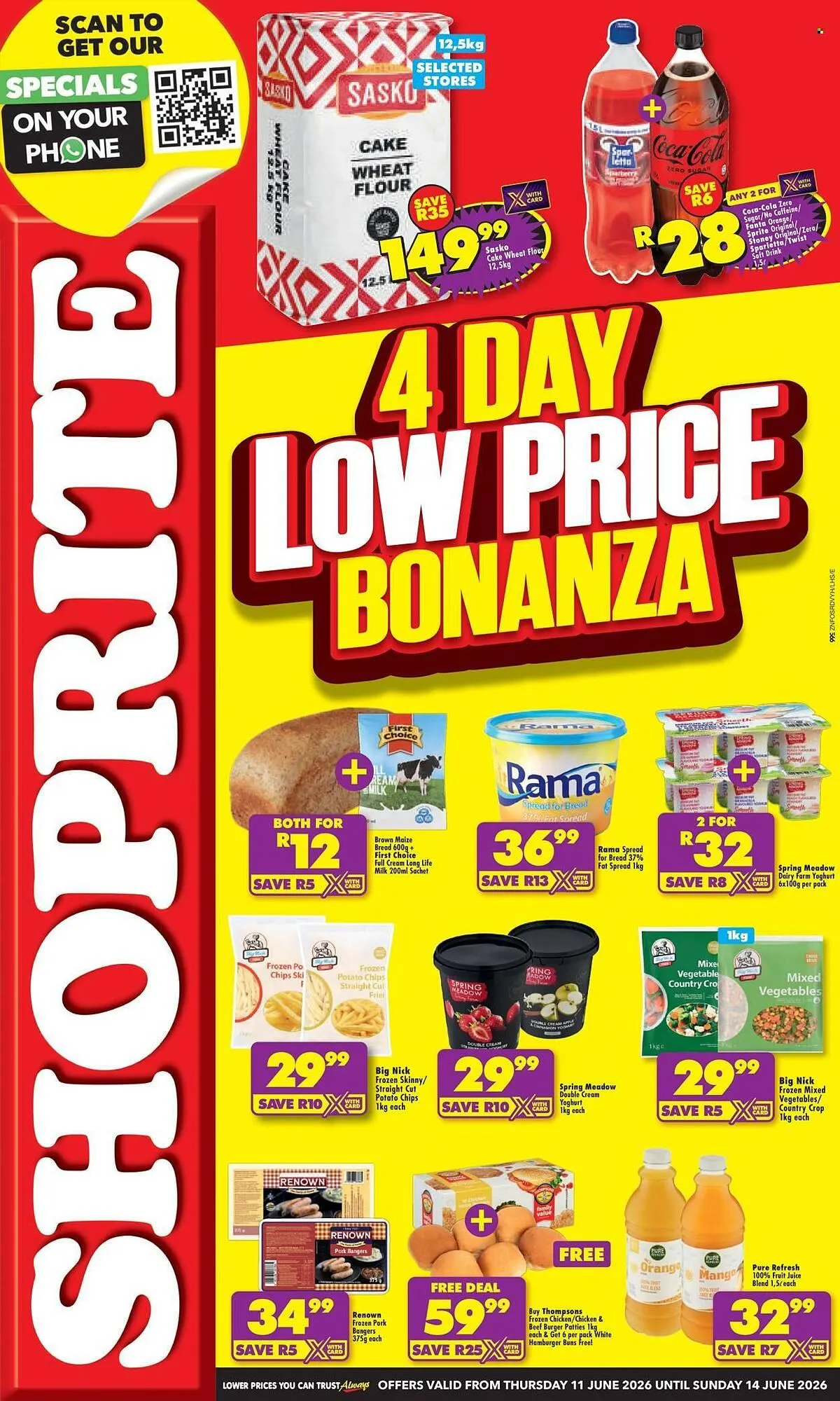 Shoprite catalogue from 11 June to 14 June 2026 - Catalogue Page 1