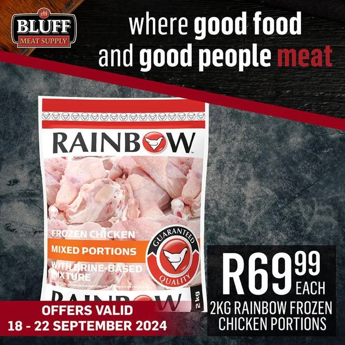 Bluff Meat Supply weekly specials from 18 September to 22 September 2024 - Catalogue Page 8