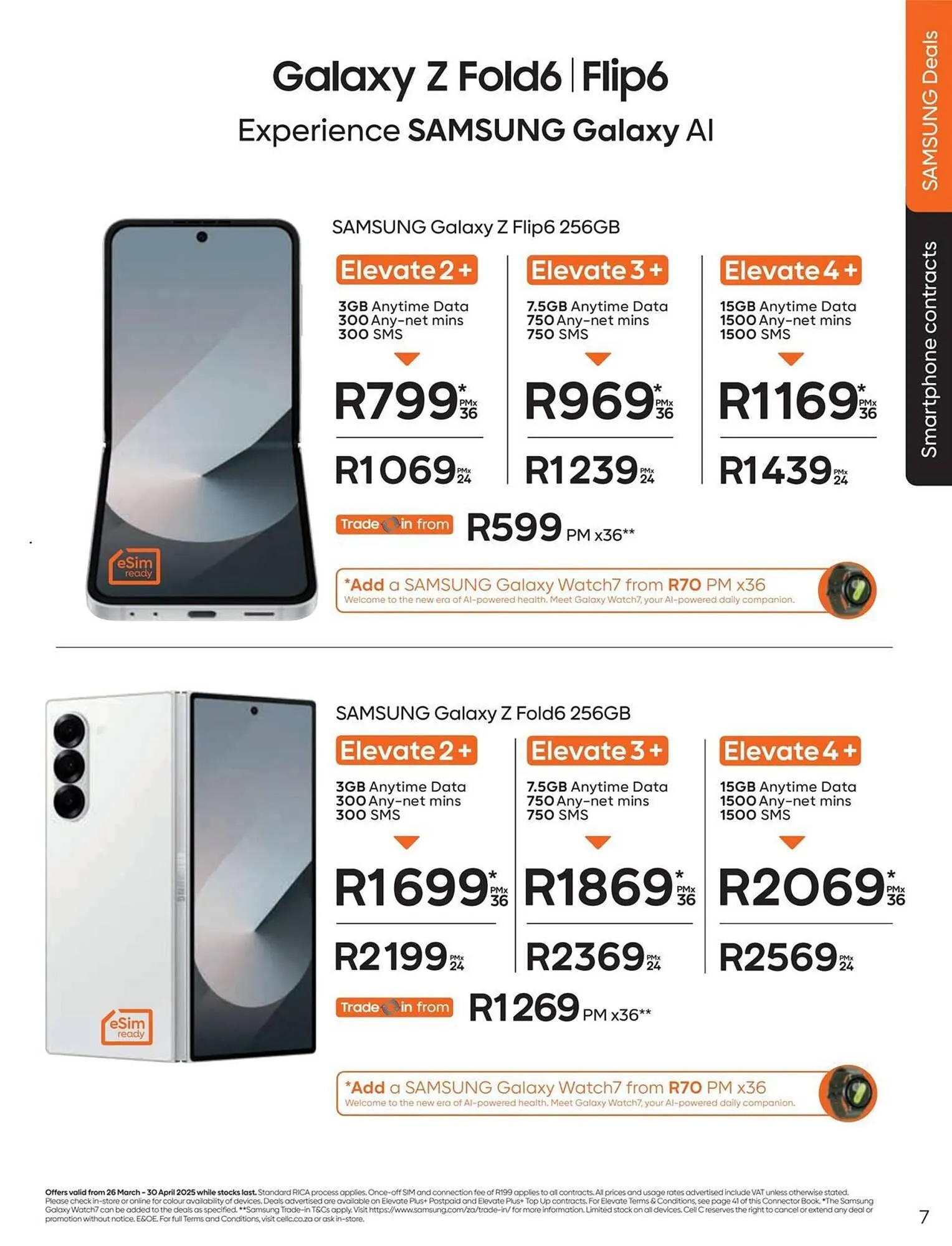 Cell C catalogue from 26 March to 1 April 2025 - Catalogue Page 7