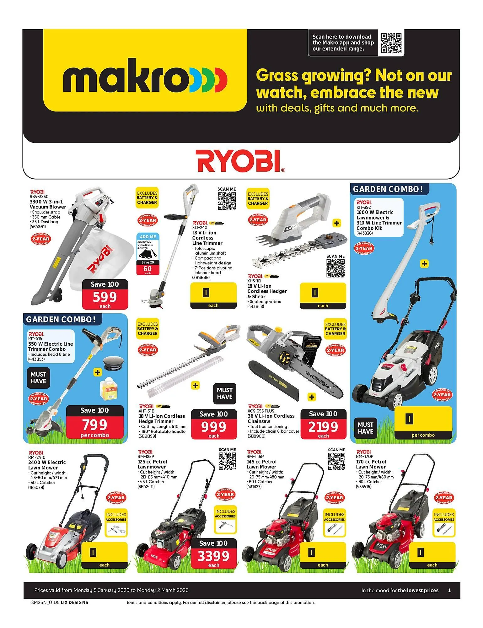 Makro catalogue from 5 January to 2 March 2026 - Catalogue Page 1