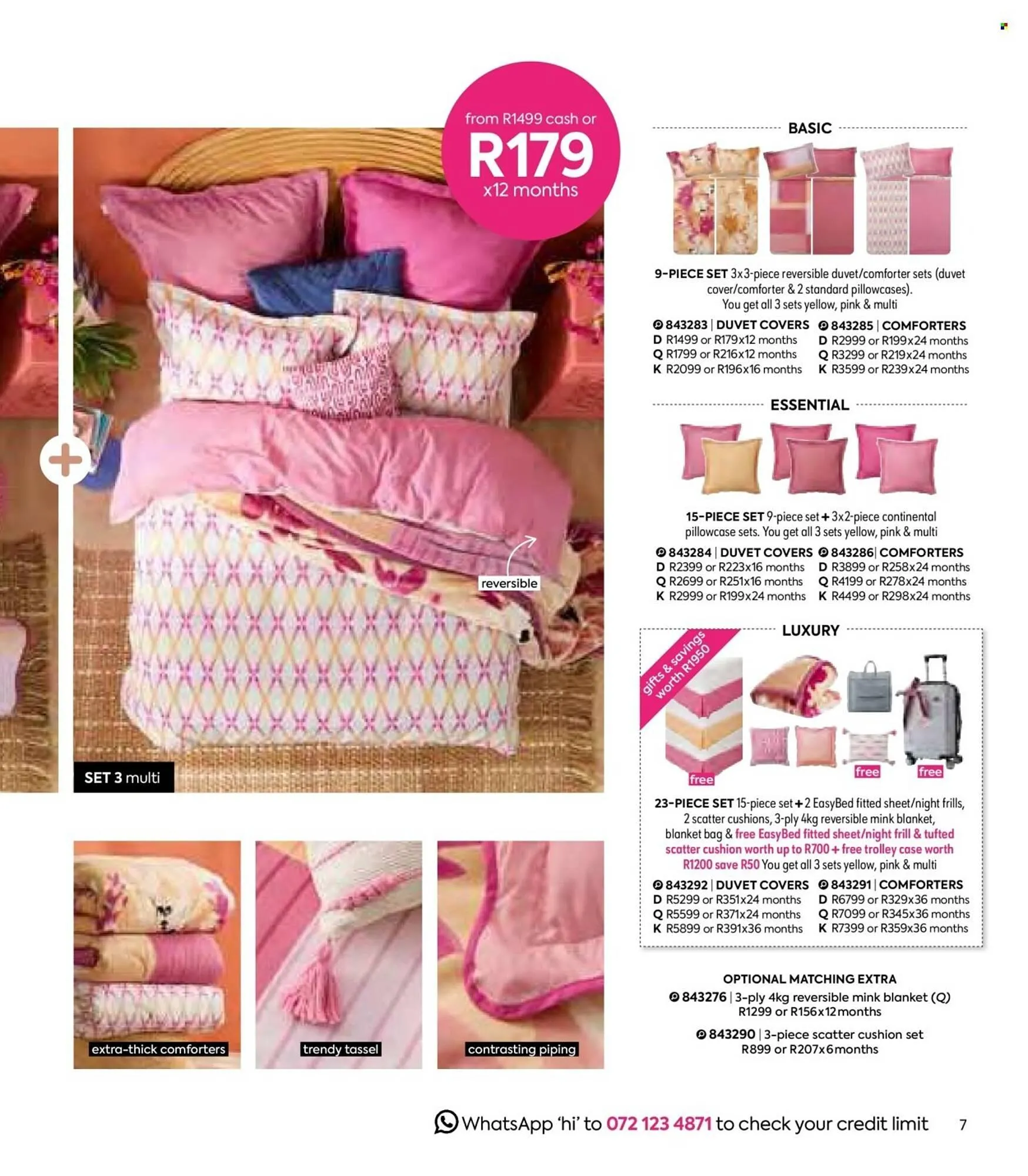 HomeChoice catalogue from 1 November to 31 December 2025 - Catalogue Page 7