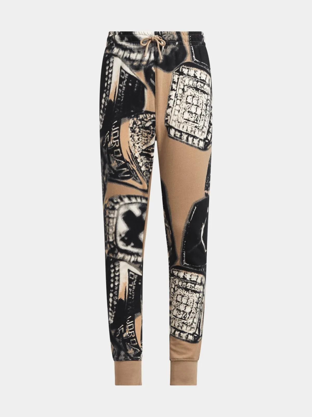 Jordan Unisex Youth MVP Tan/Print Sweat Pants