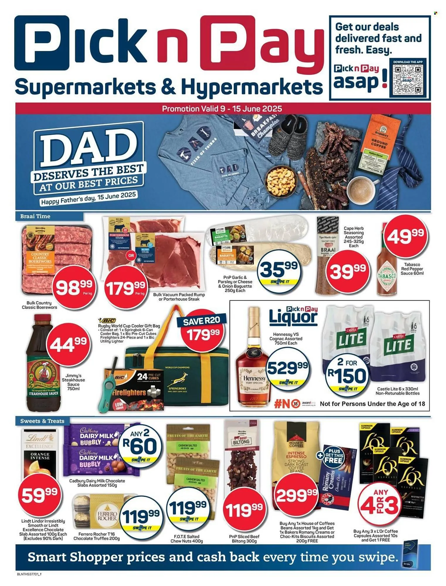 Pick n Pay catalogue from 9 June to 15 June 2025 - Catalogue Page 1