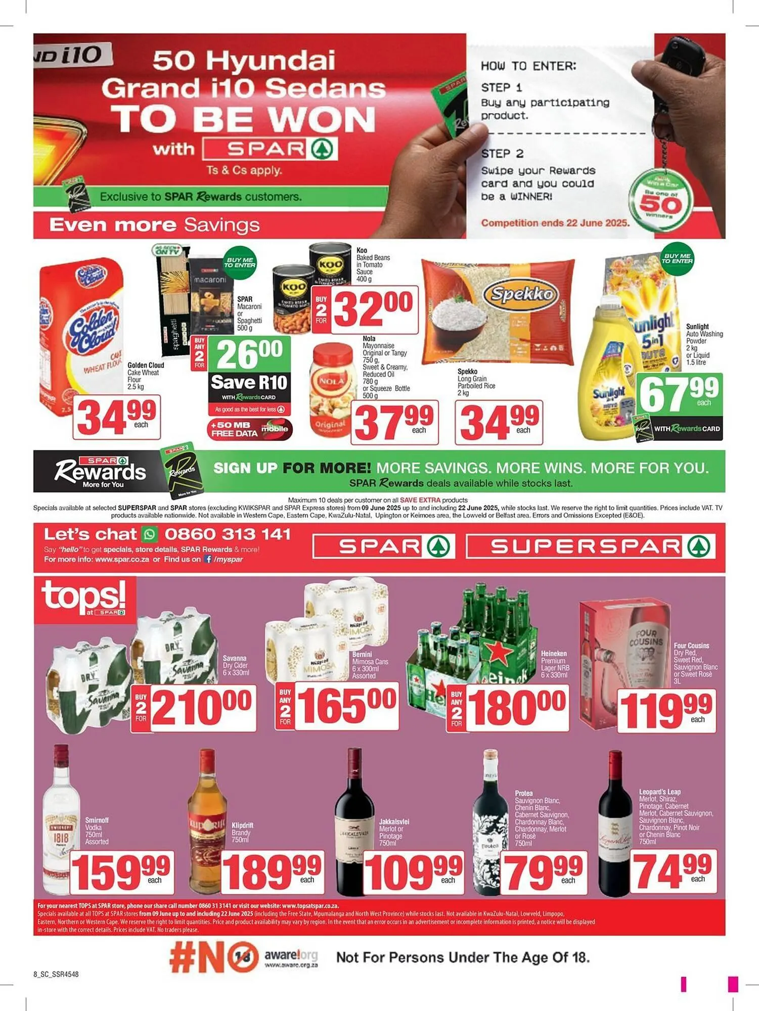 KwikSpar catalogue from 9 June to 22 June 2025 - Catalogue Page 8