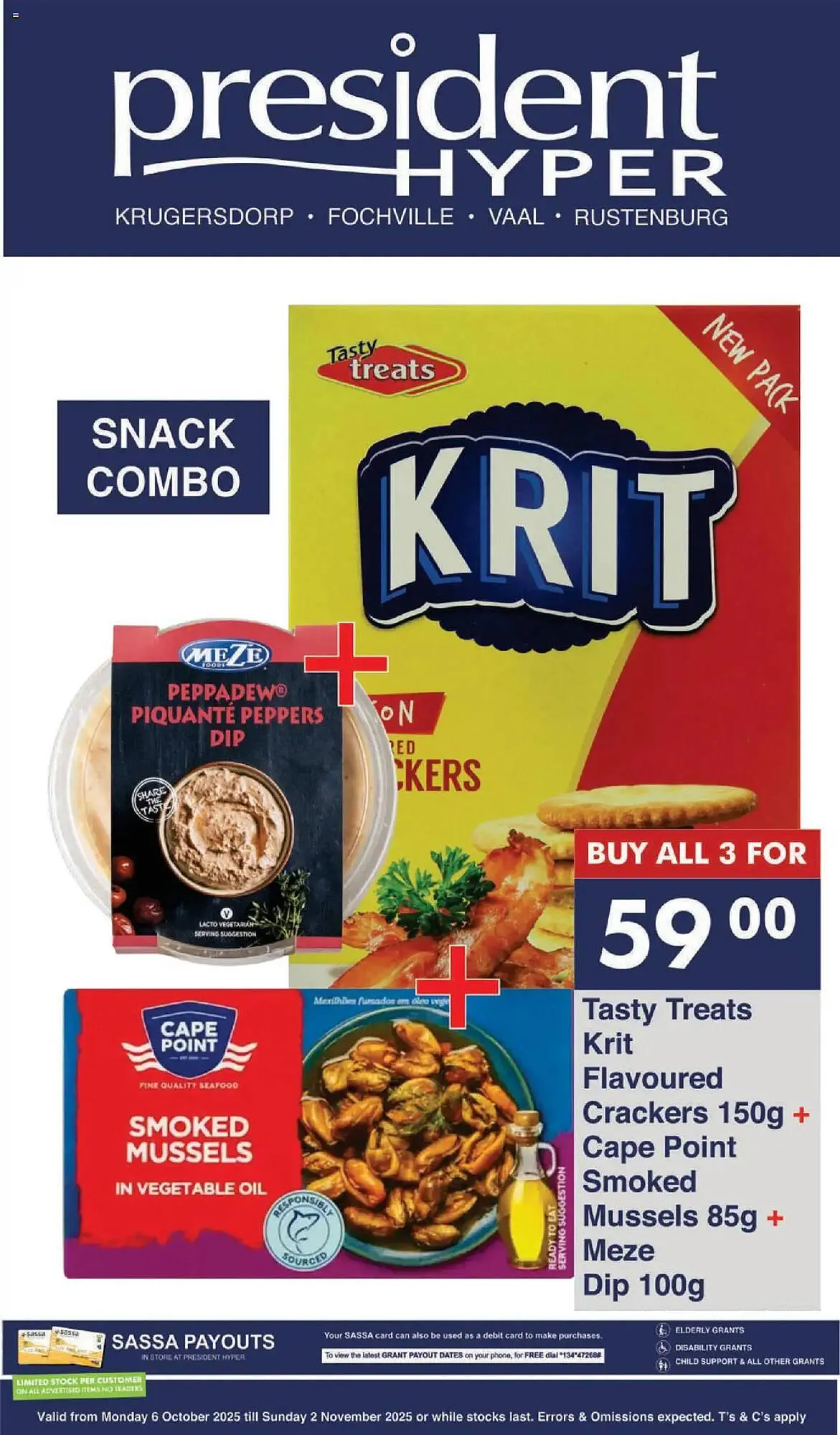 President Hyper catalogue from 6 October to 2 November 2025 - Catalogue Page 11