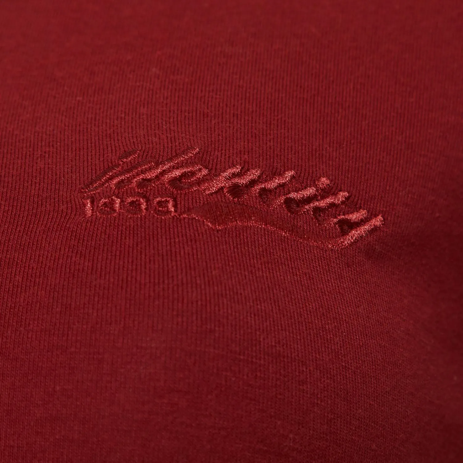 Burgundy Branded Tee
