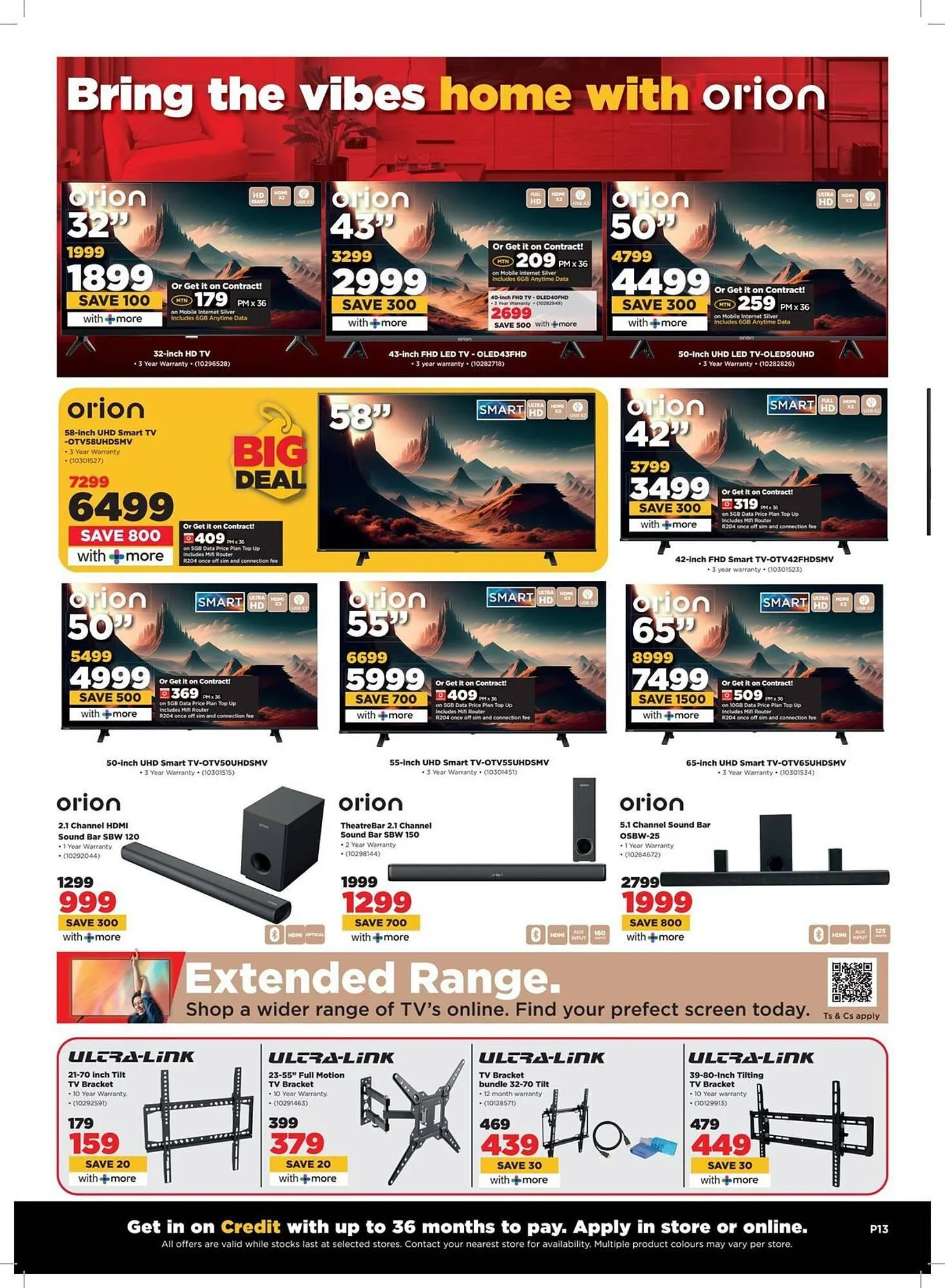 HiFi Corp catalogue from 1 April to 27 April 2025 - Catalogue Page 13