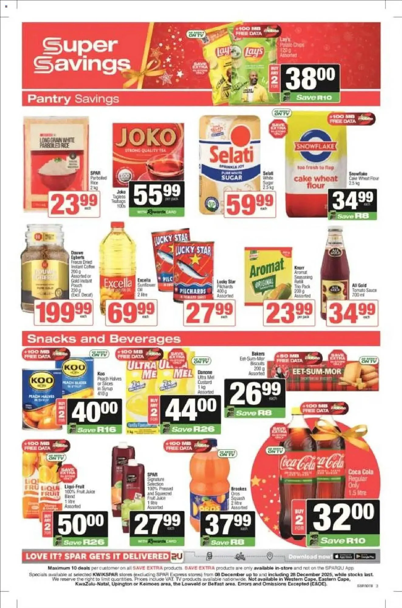 KwikSpar catalogue from 8 December to 28 December 2025 - Catalogue Page 3