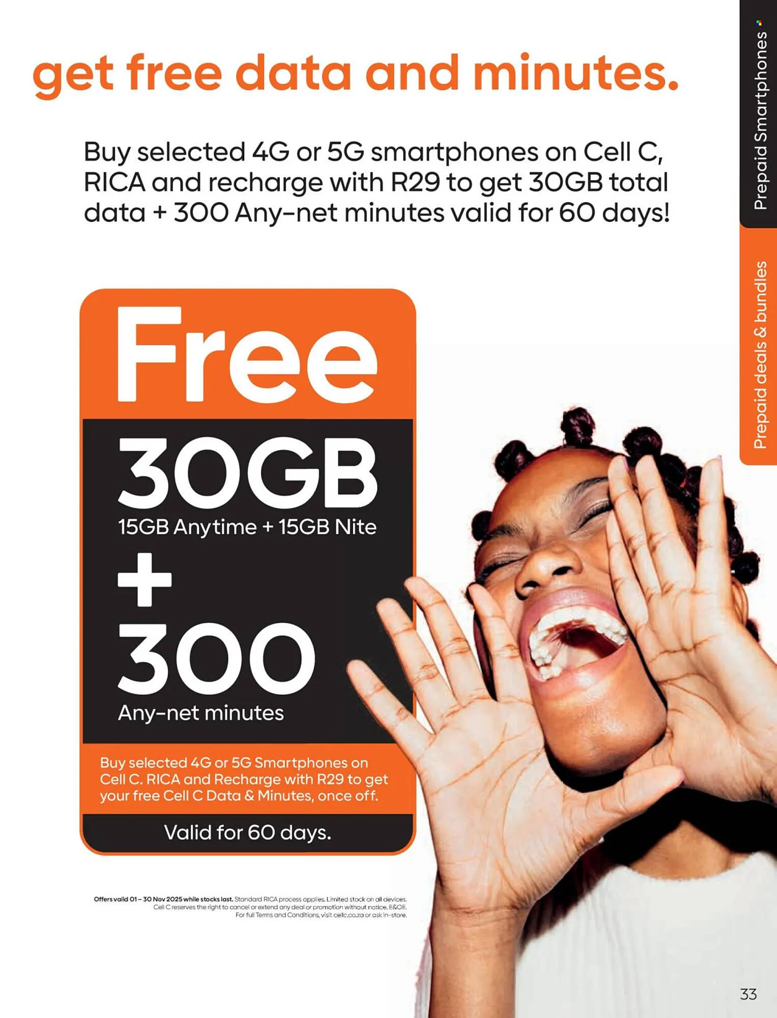 Cell C catalogue from 1 November to 30 November 2025 - Catalogue Page 35