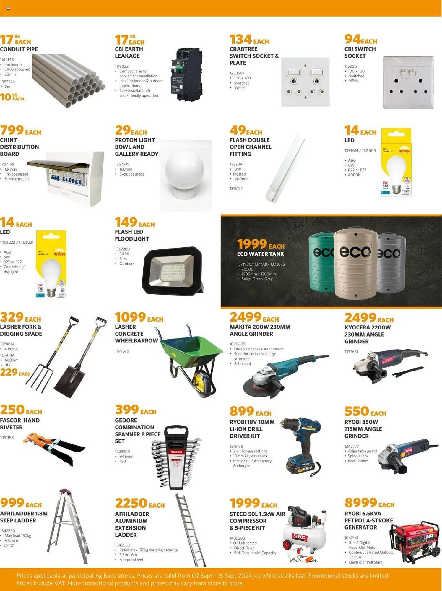 BUCO catalogue from 2 September to 15 September 2024 - Catalogue Page 3