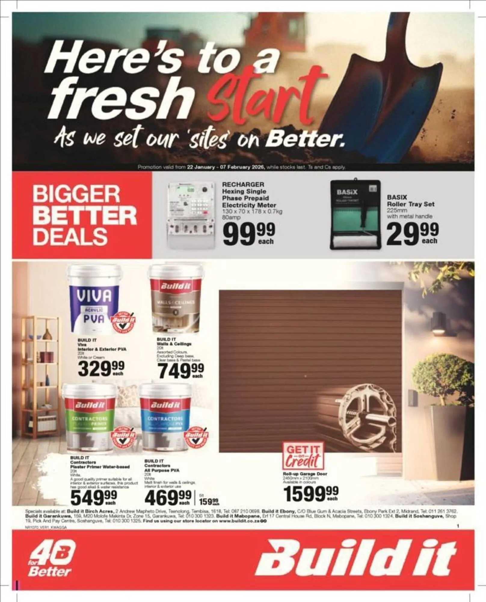 Build It catalogue - 1