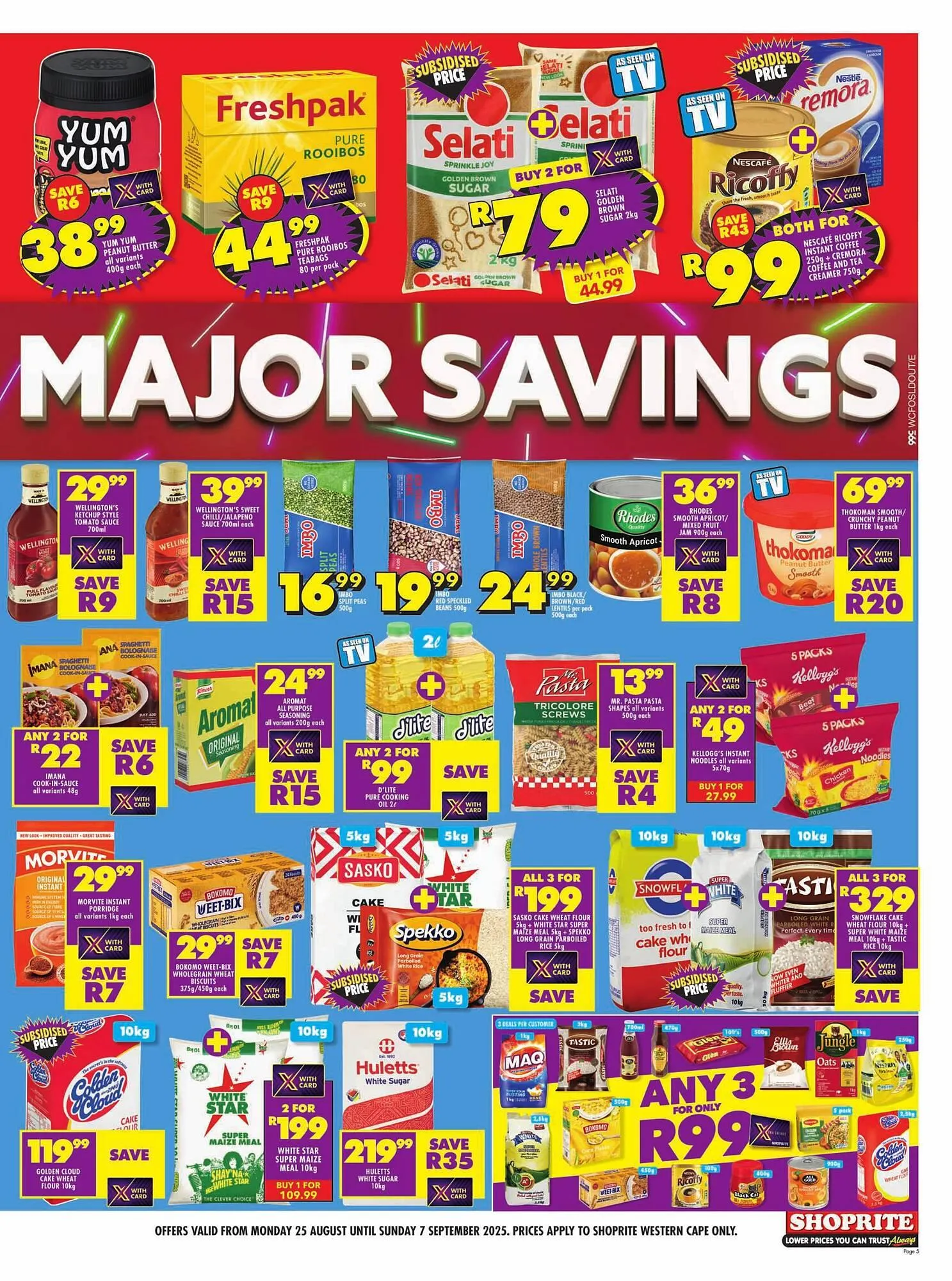 Shoprite catalogue from 25 August to 7 September 2025 - Catalogue Page 5