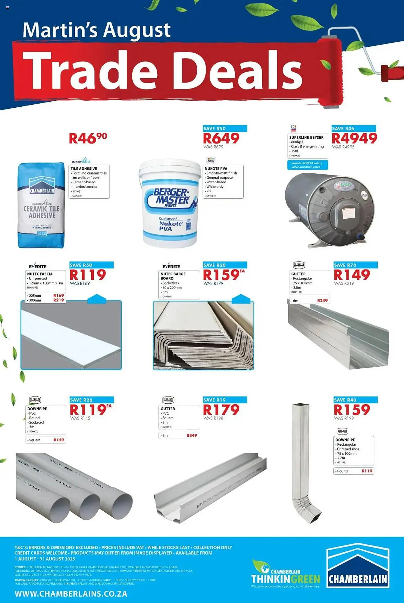 Chamberlain catalogue from 1 August to 31 August 2025 - Catalogue Page 2