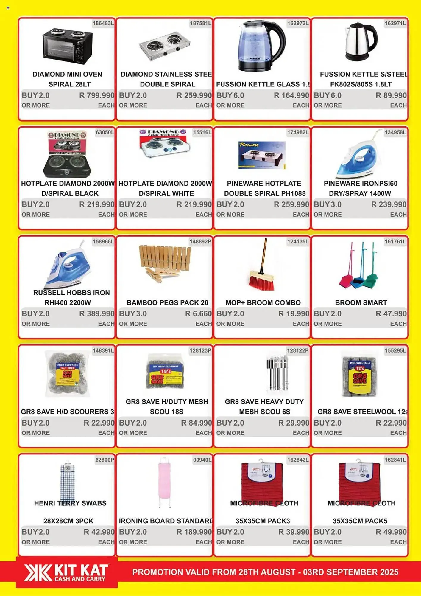 KitKat Cash and Carry catalogue from 29 August to 3 September 2025 - Catalogue Page 32