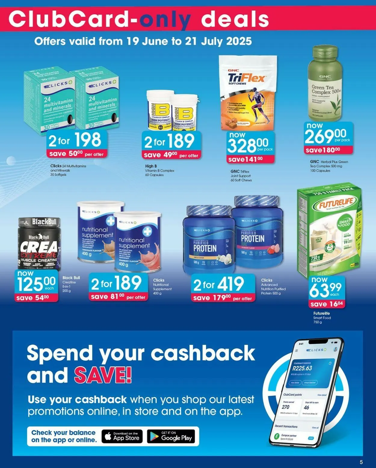 Clicks Current catalogue from 29 July to 12 August 2025 - Catalogue Page 5
