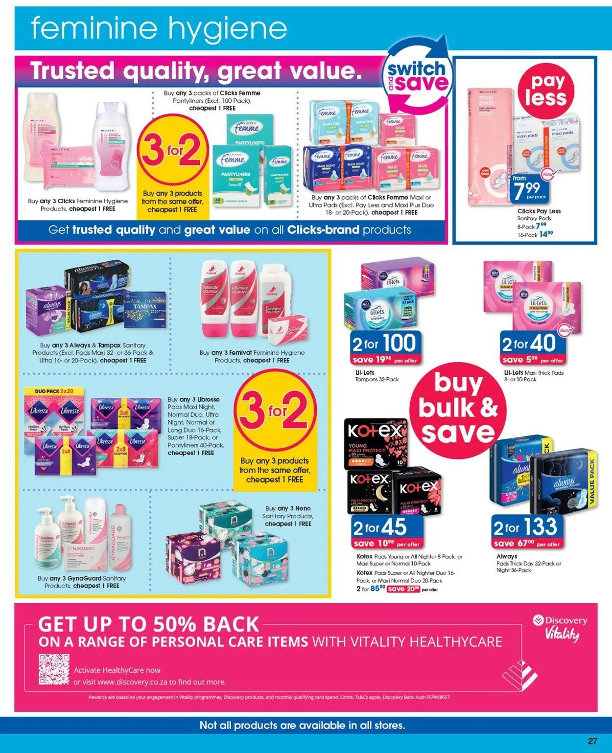 Clicks Current catalogue from 5 February to 19 February 2025 - Catalogue Page 27