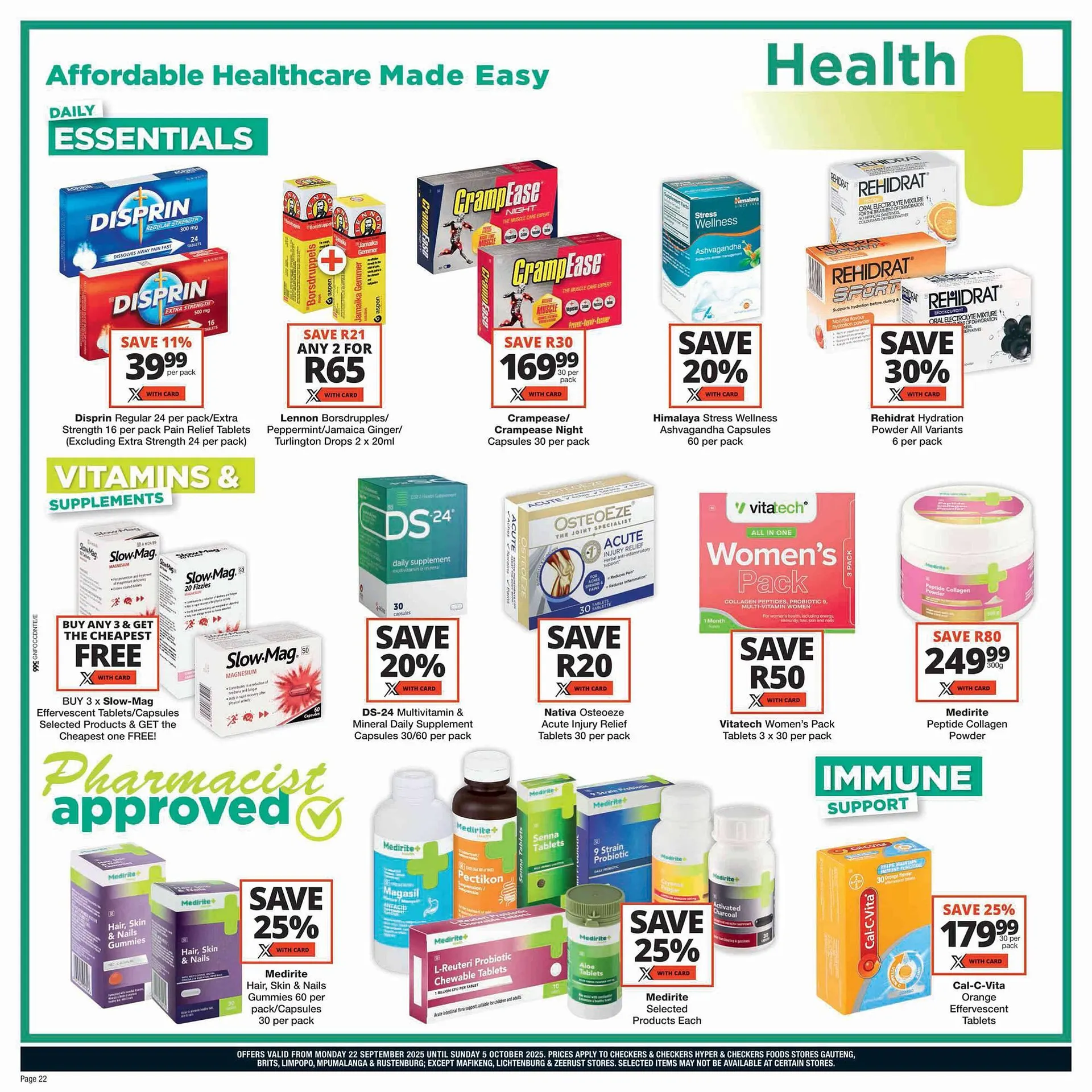 Checkers catalogue from 22 September to 5 October 2025 - Catalogue Page 21