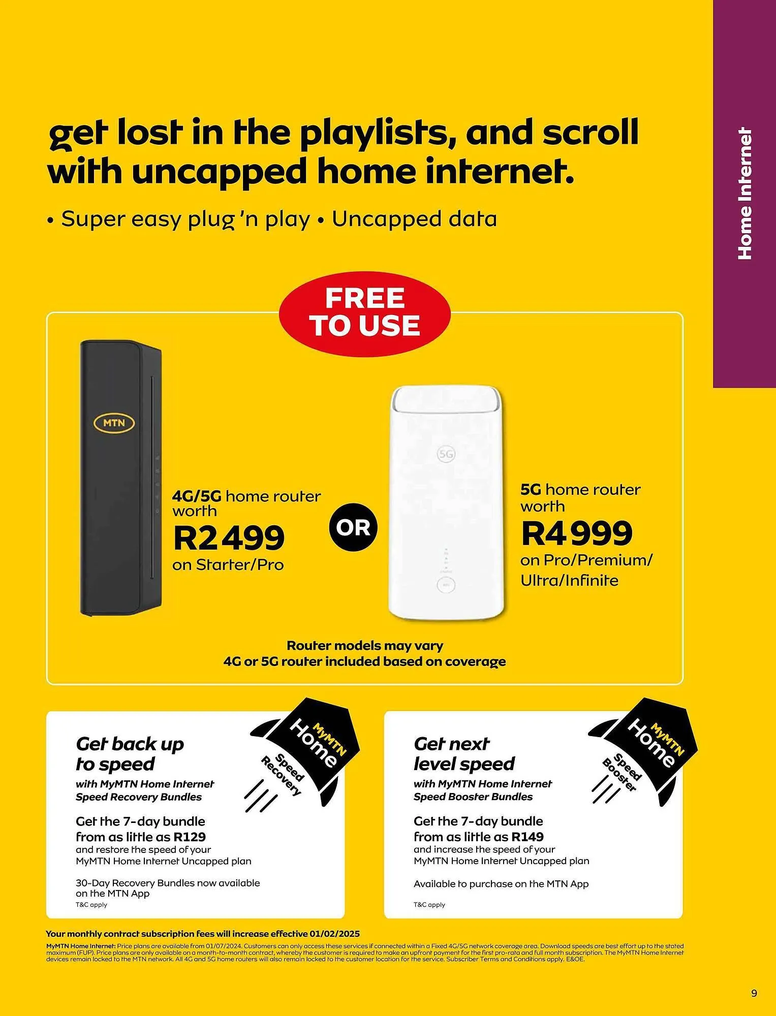 MTN catalogue from 7 December to 31 January 2025 - Catalogue Page 9