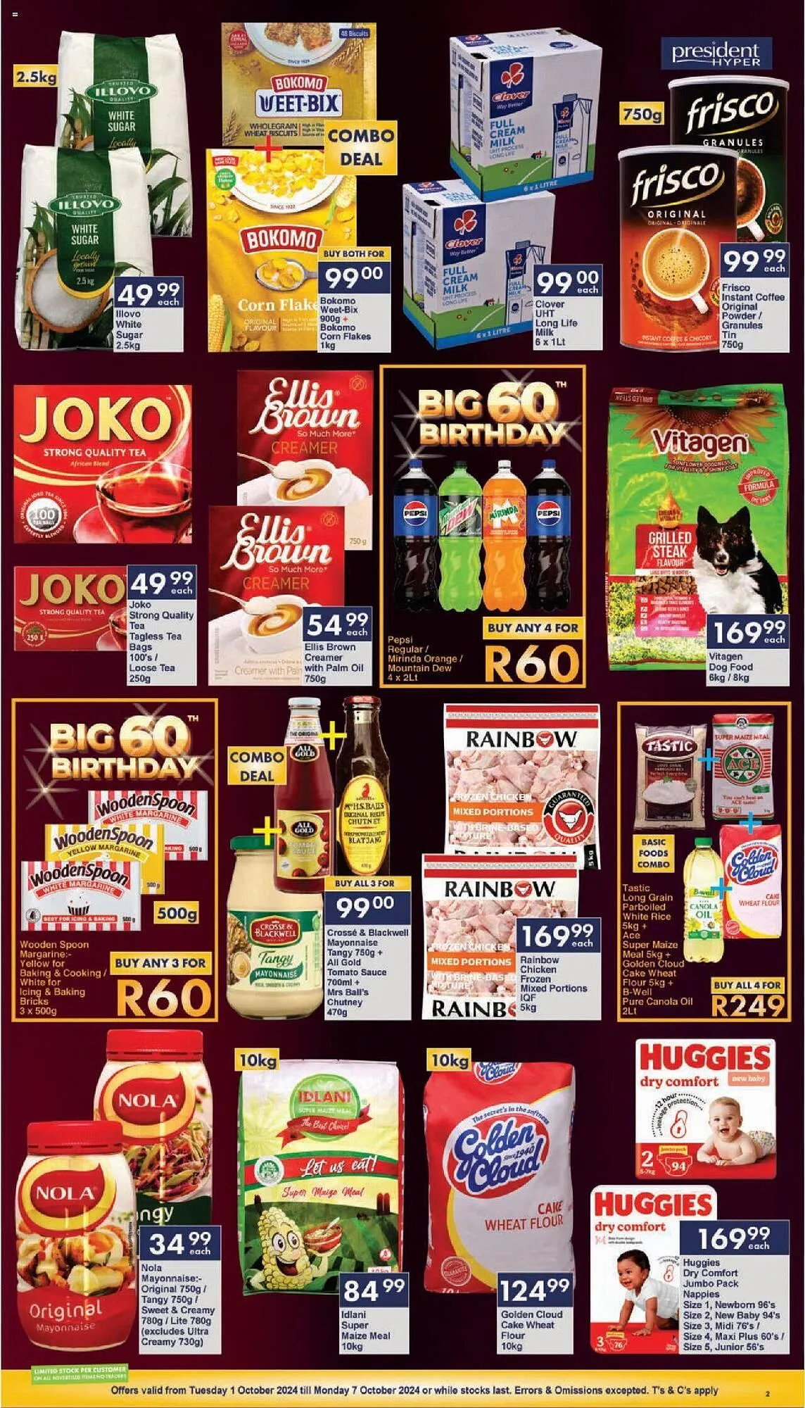 President Hyper catalogue from 1 October to 7 October 2024 - Catalogue Page 2