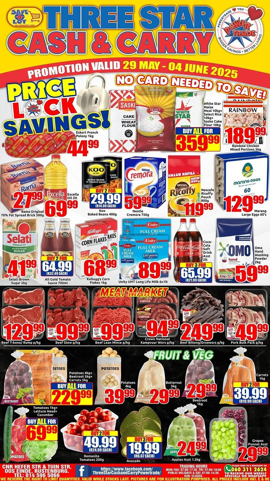 Three Star Cash and Carry catalogue - 1