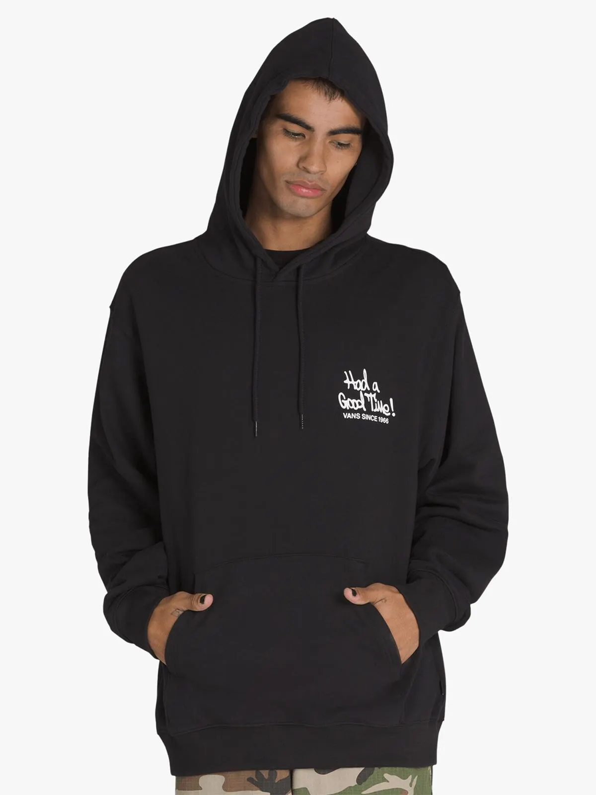 Vans Men's Good Times Black Pullover Hoodie