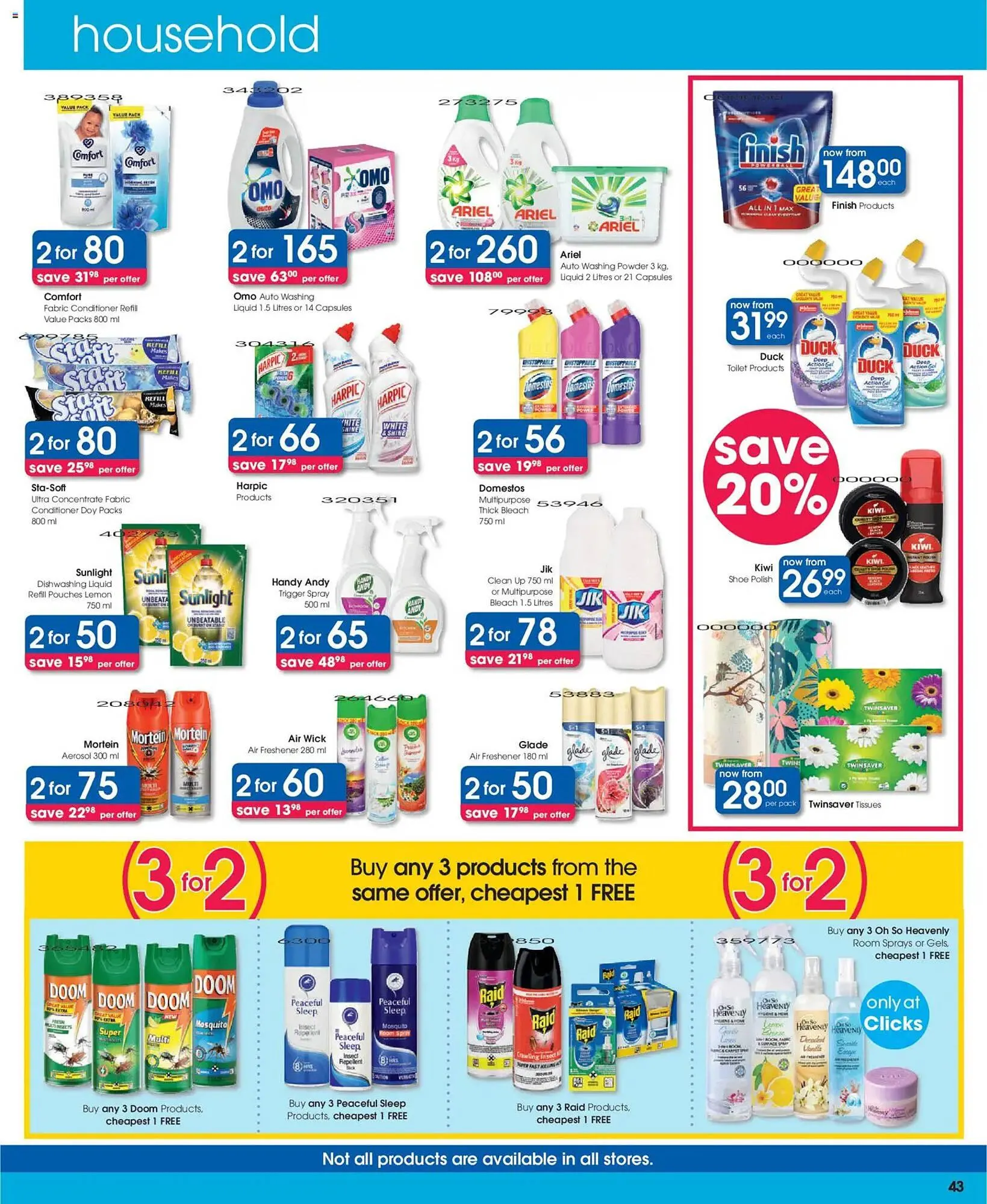 Clicks catalogue from 12 January to 21 January 2026 - Catalogue Page 43