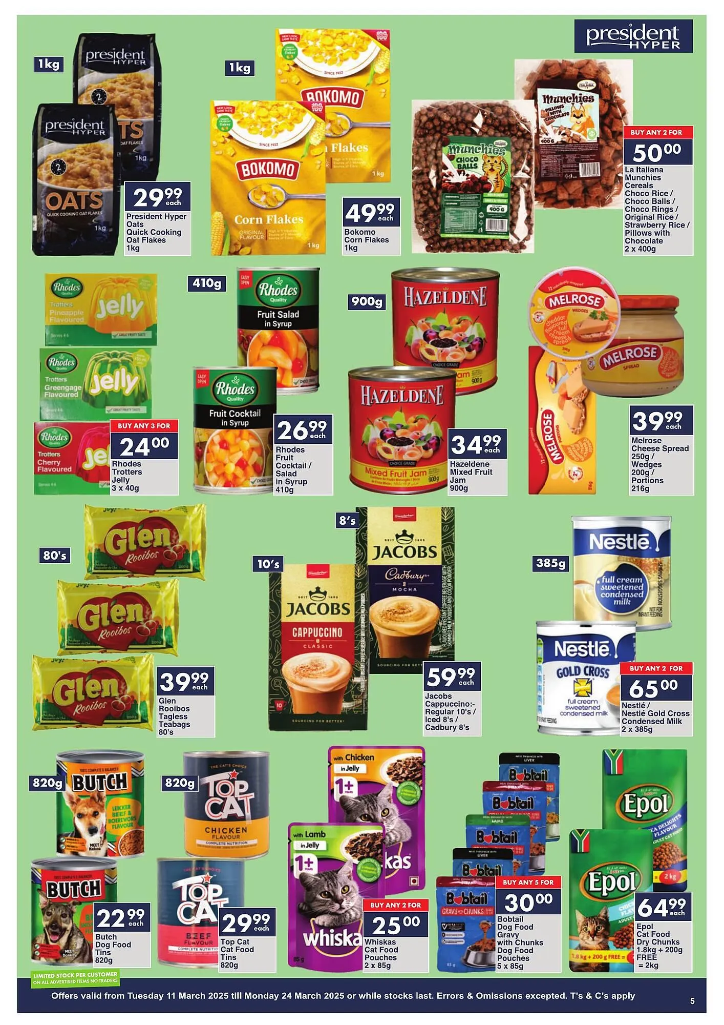 President Hyper catalogue from 11 March to 25 March 2025 - Catalogue Page 5