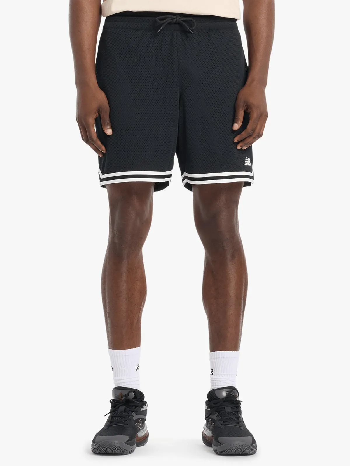 New Balance Men's In Game 7" Mesh Black Short