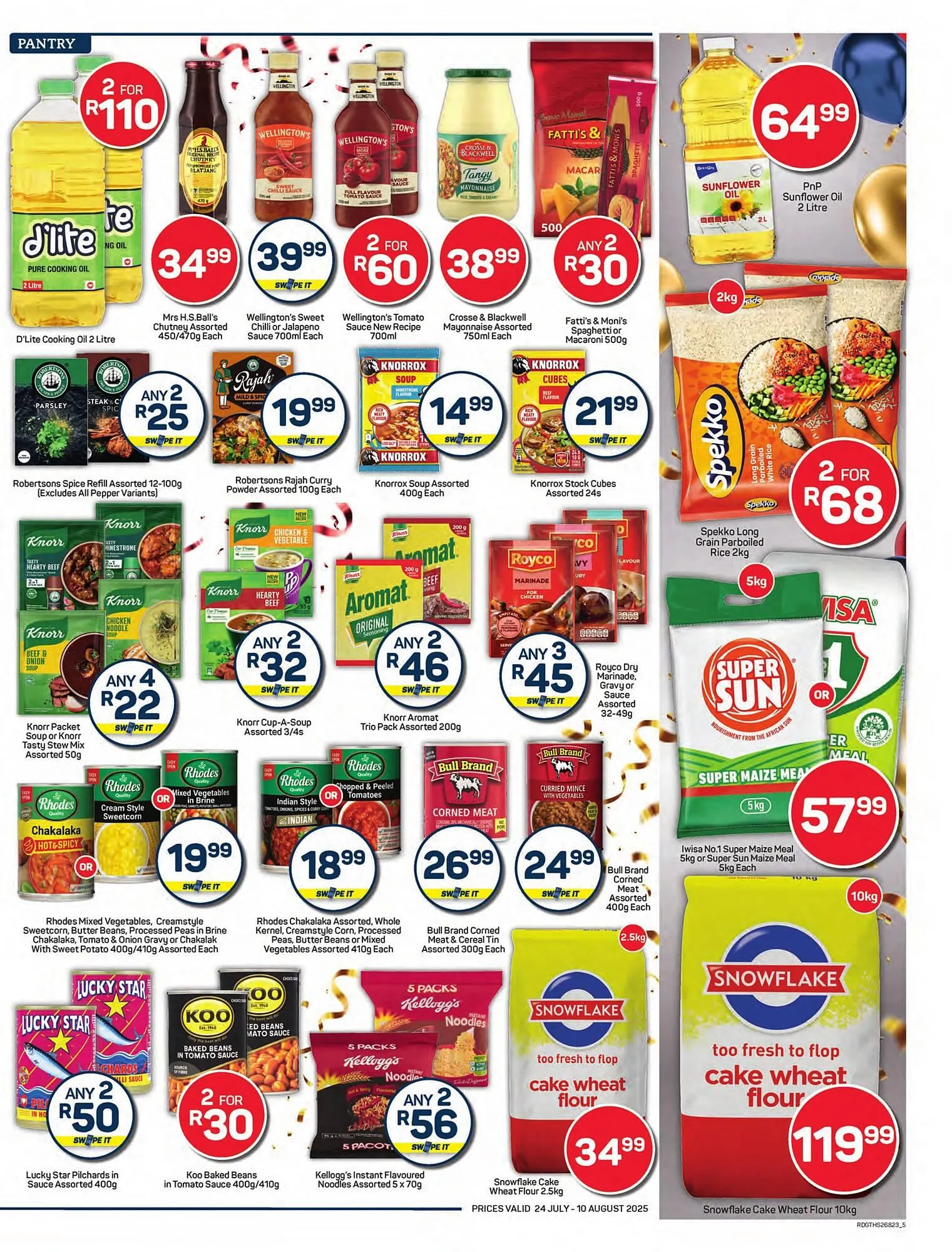 Pick n Pay catalogue from 24 July to 10 August 2025 - Catalogue Page 5