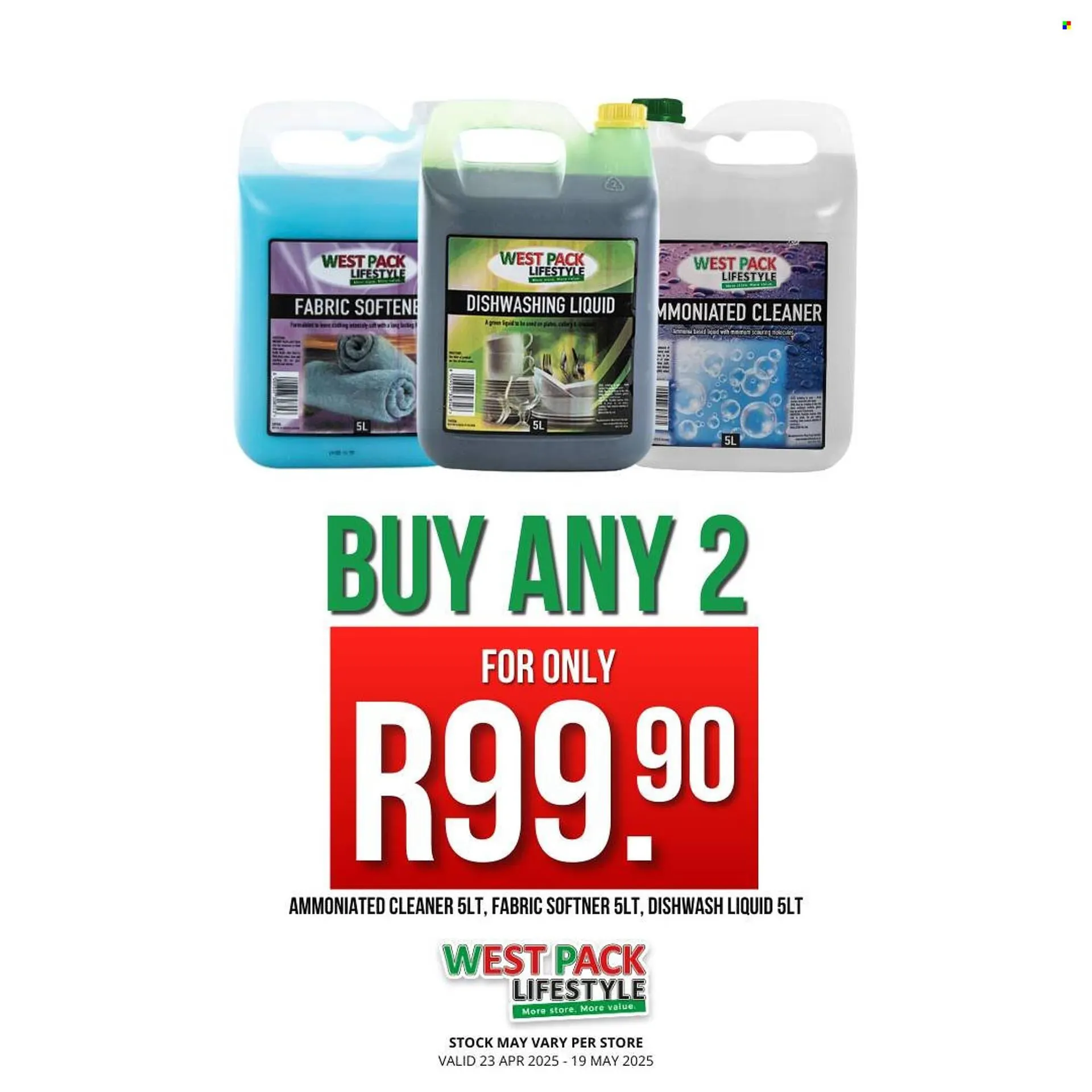 West Pack Lifestyle catalogue from 23 April to 19 May 2025 - Catalogue Page 4