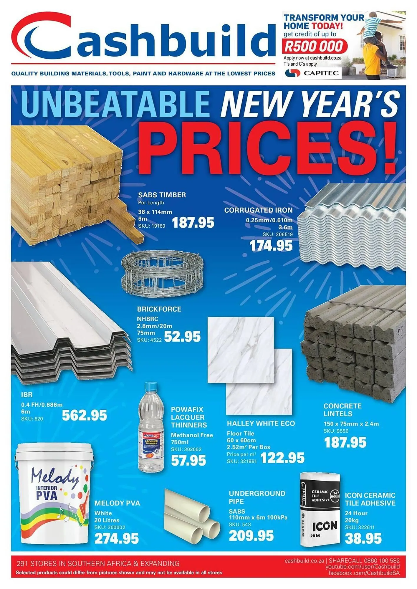 Cashbuild catalogue - 1