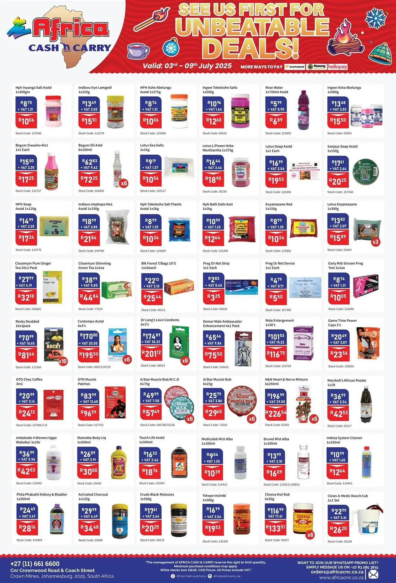 Africa Cash and Carry catalogue from 3 July to 9 July 2025 - Catalogue Page 6