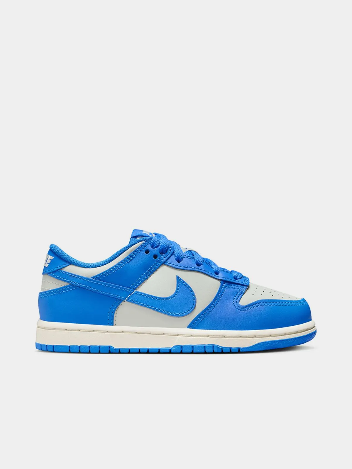 Nike Kids Dunk Low Silver/Blue Sneaker