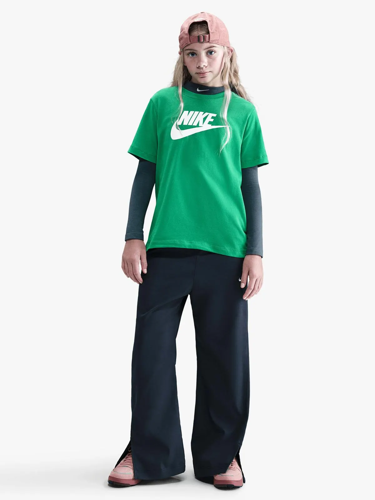 Nike Unisex Youth Futura Green T-Shirt