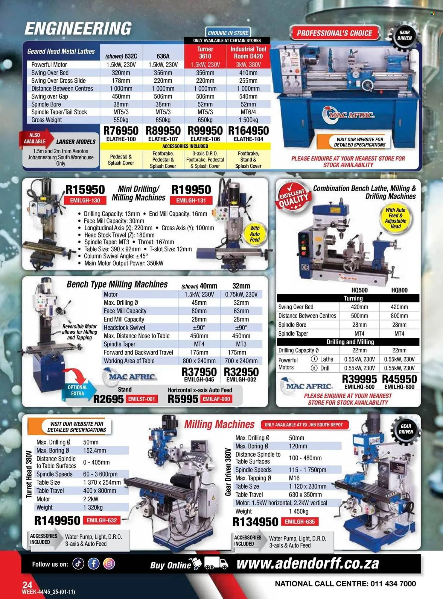 Adendorff Machinery Mart catalogue from 1 November to 30 November 2025 - Catalogue Page 26