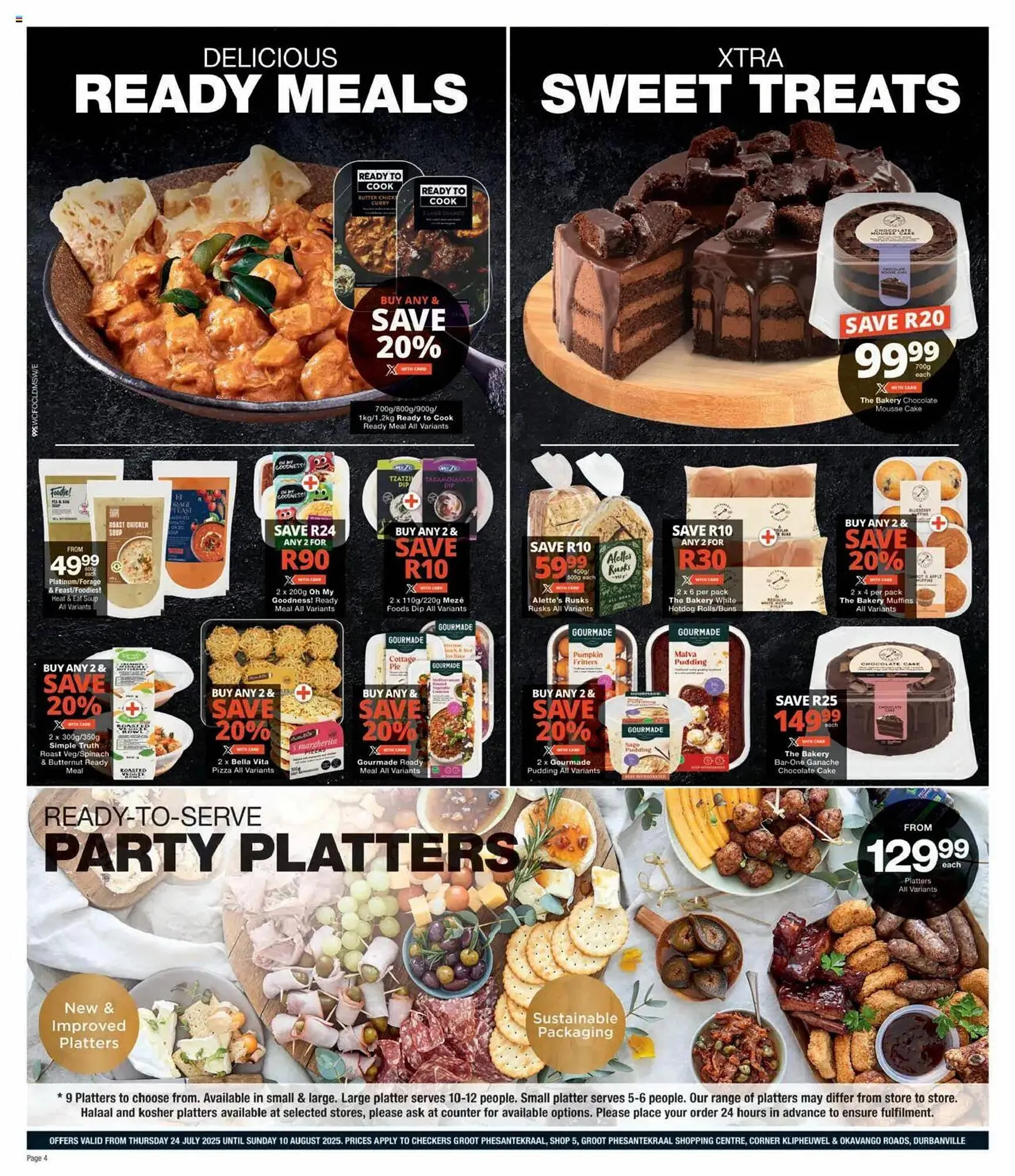 Checkers catalogue from 24 July to 10 August 2025 - Catalogue Page 4