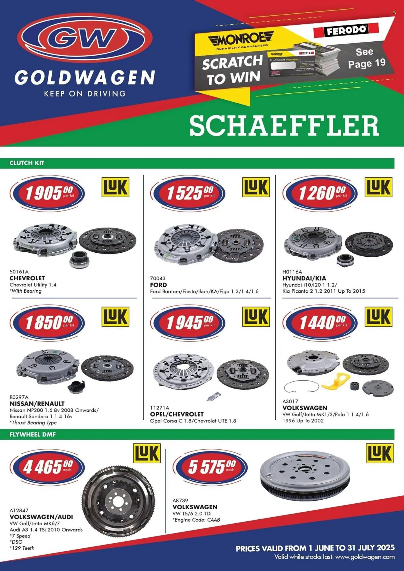 Goldwagen catalogue from 1 June to 31 July 2025 - Catalogue Page 1