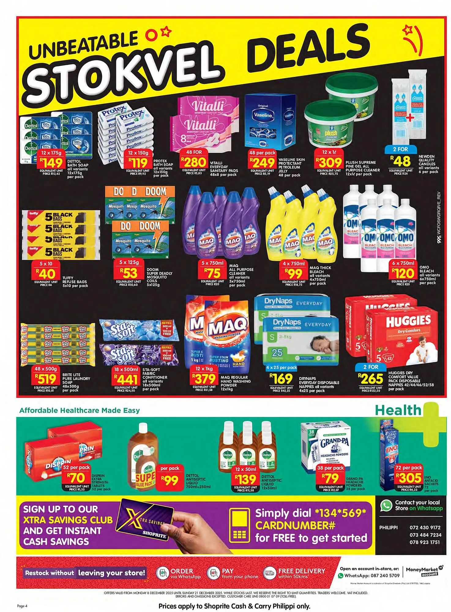 Shoprite catalogue from 8 December to 21 December 2025 - Catalogue Page 8
